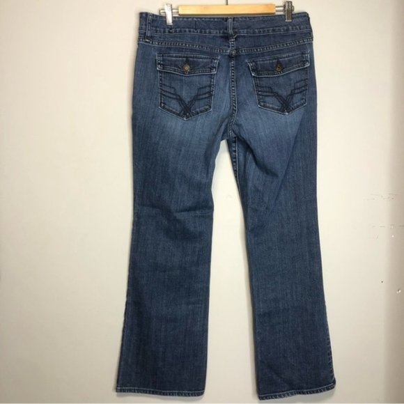 GAP Curvy Stretch Mid Rise Bootcut Jeans, size 12R - Picture 4 of 11